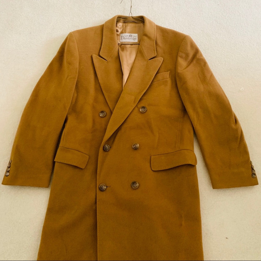 Oversized Double-Breasted Wool & Cashmere Coat